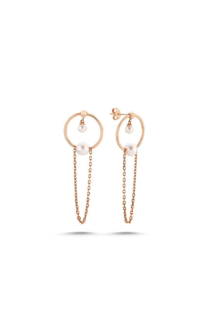 Fresh Water Natural Pearl Rocking Earring