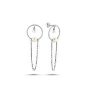 Fresh Water Natural Pearl Rocking Earring