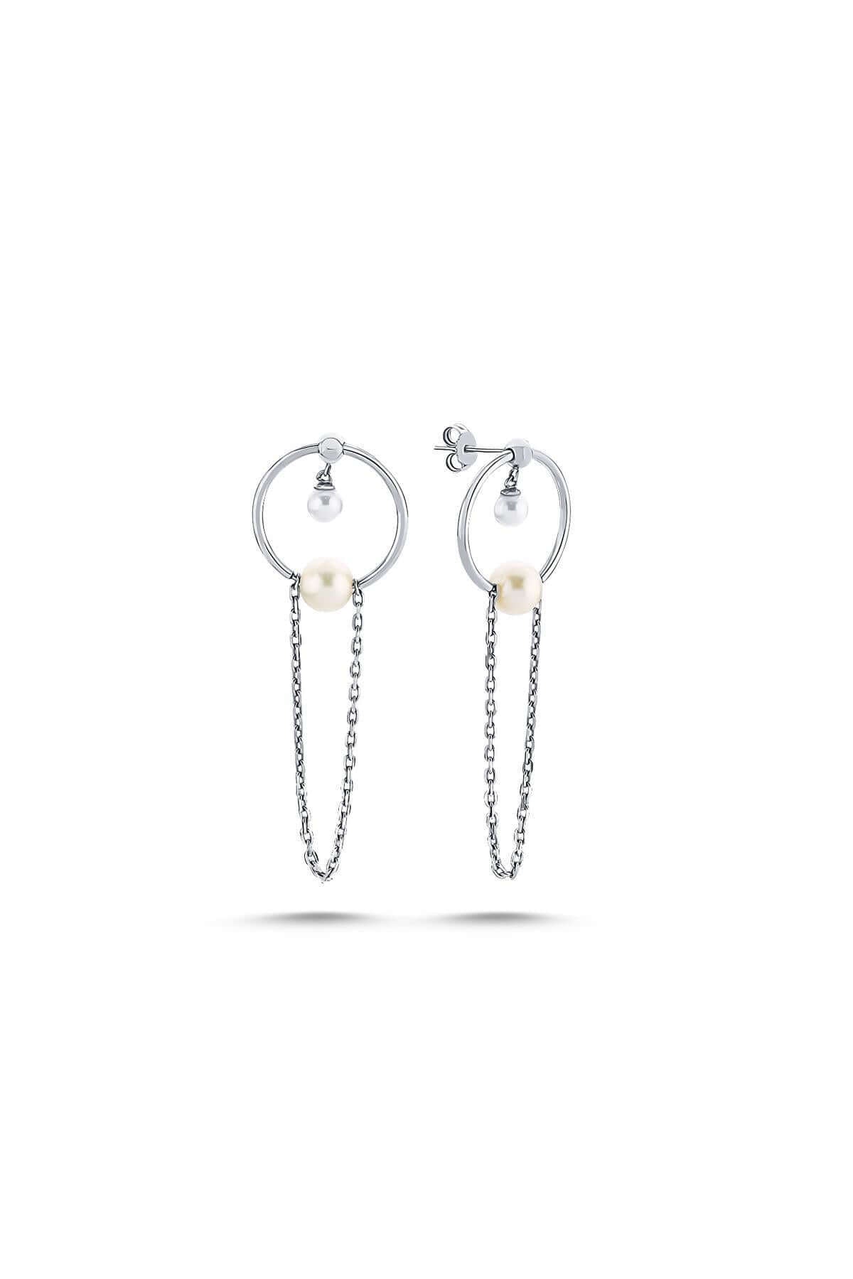 Fresh Water Natural Pearl Rocking Earring