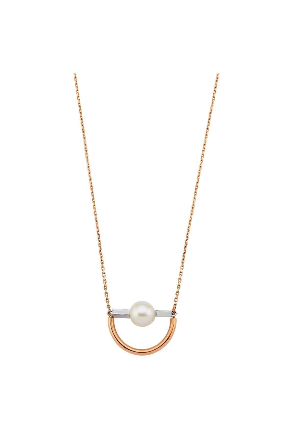 Half Daire Fresh Water Natural Pearl Necklace