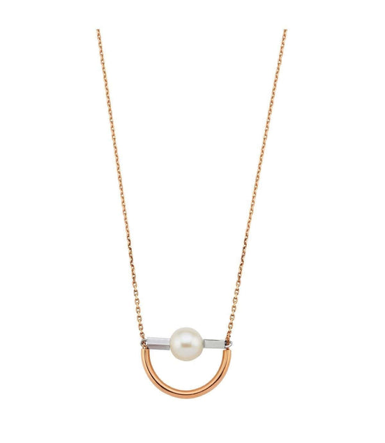 Half Daire Fresh Water Natural Pearl Necklace