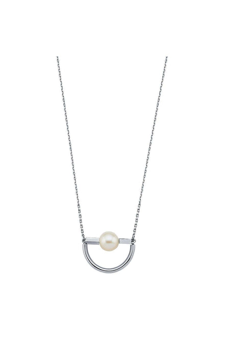Half Daire Fresh Water Natural Pearl Necklace
