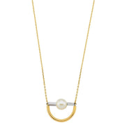 Half Daire Fresh Water Natural Pearl Necklace