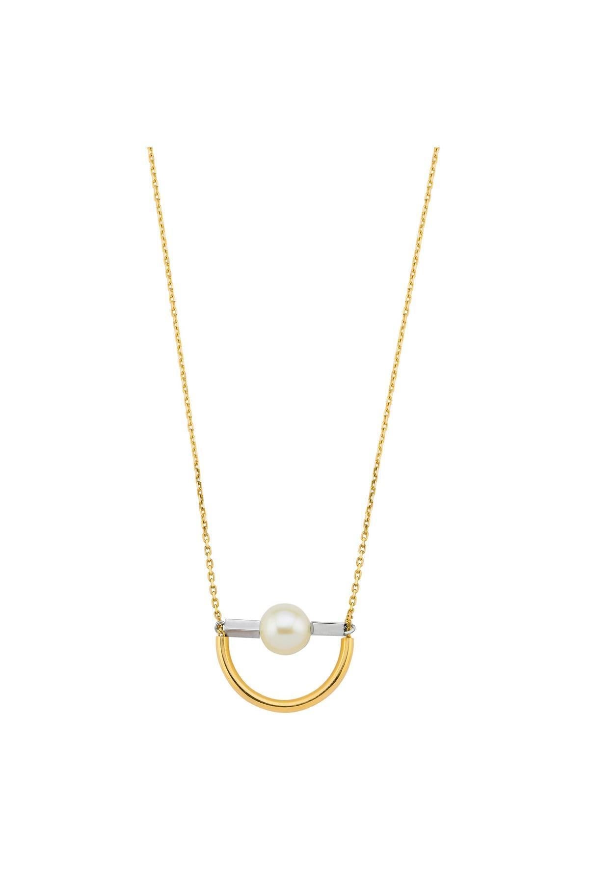 Half Daire Fresh Water Natural Pearl Necklace