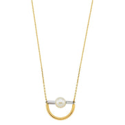 Half Daire Fresh Water Natural Pearl Necklace