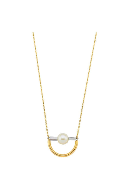 Half Daire Fresh Water Natural Pearl Necklace