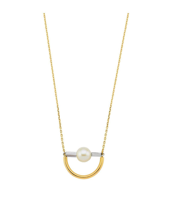 Half Daire Fresh Water Natural Pearl Necklace