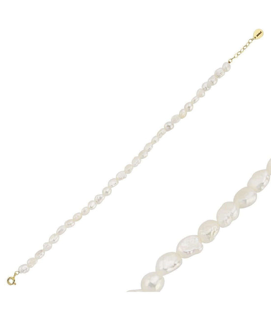 Yassı Barok İnci Bileklik | | Birinci1926