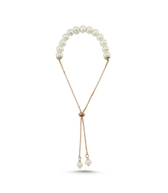 Natural Pearl Adjustable Bracelet