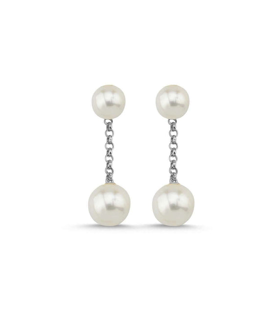 Natural Pearl Dangling Earring