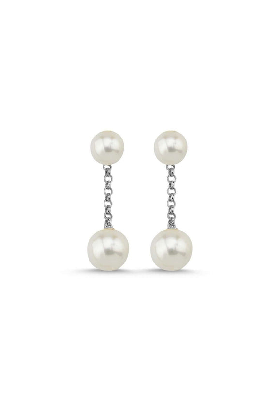 Natural Pearl Dangling Earring