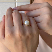 Natural Pearl Ring