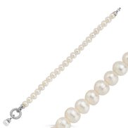 Halka Kilitli Doğal İnci Bileklik | | Birinci1926