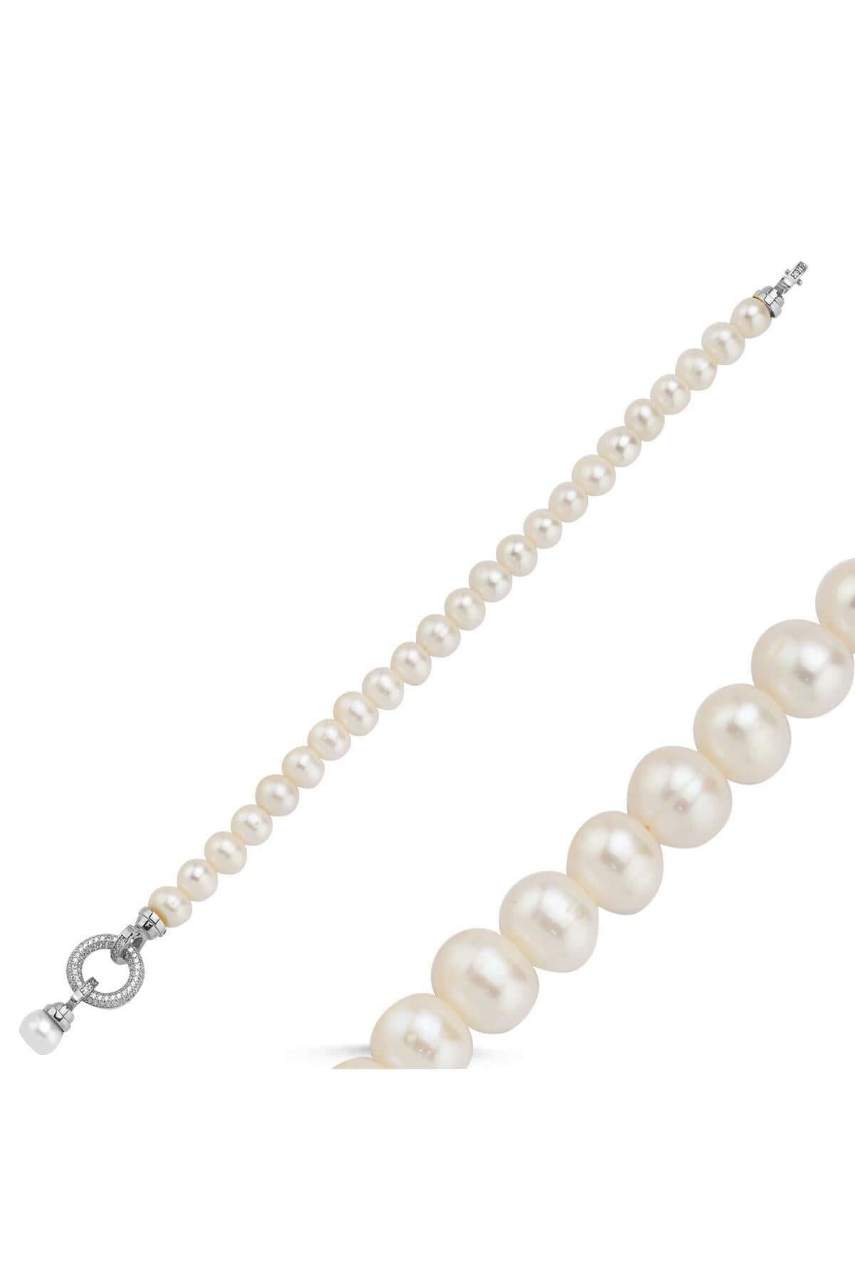 Halka Kilitli Doğal İnci Bileklik | | Birinci1926