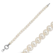 Halka Kilitli Doğal İnci Bileklik | | Birinci1926