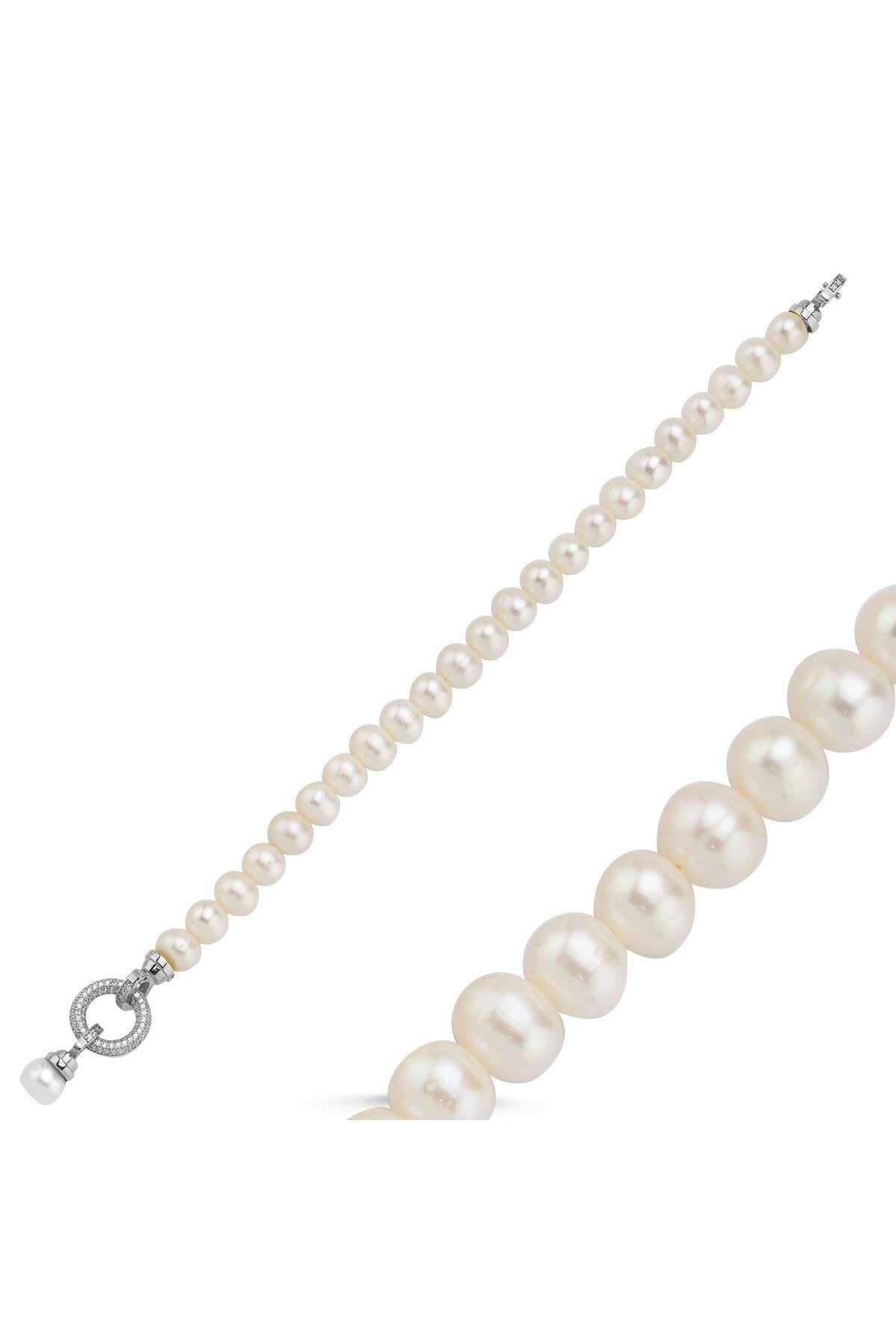 Halka Kilitli Doğal İnci Bileklik | | Birinci1926