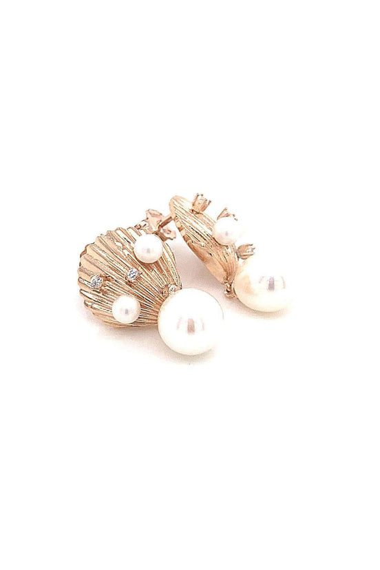 Oyster Natural Pearl Earring
