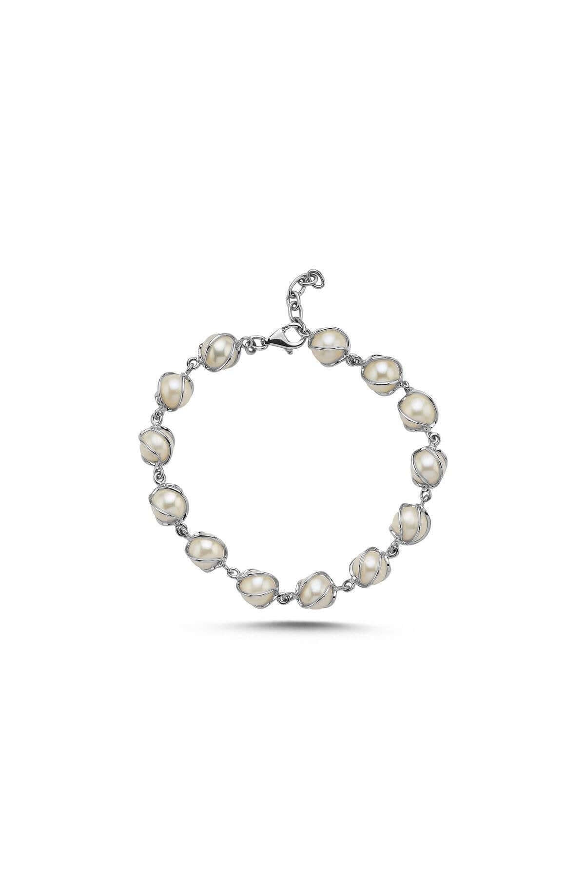 Kafesli Doğal İnci Bileklik | | Birinci1926