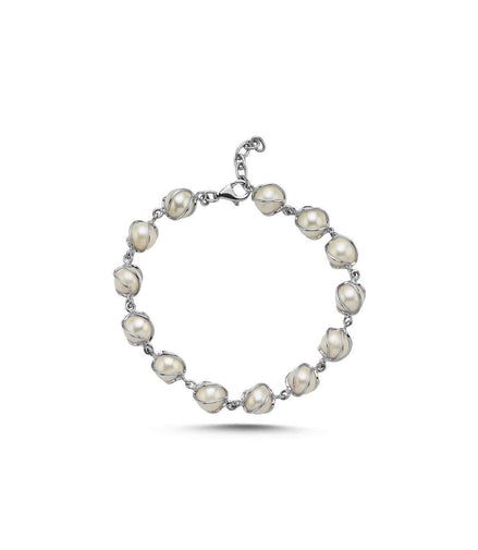 Kafesli Doğal İnci Bileklik | | Birinci1926