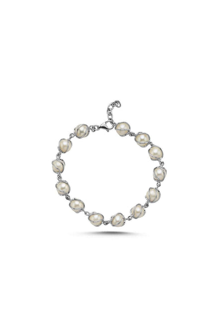 Kafesli Doğal İnci Bileklik | | Birinci1926