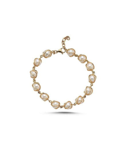 Kafesli Doğal İnci Bileklik | | Birinci1926