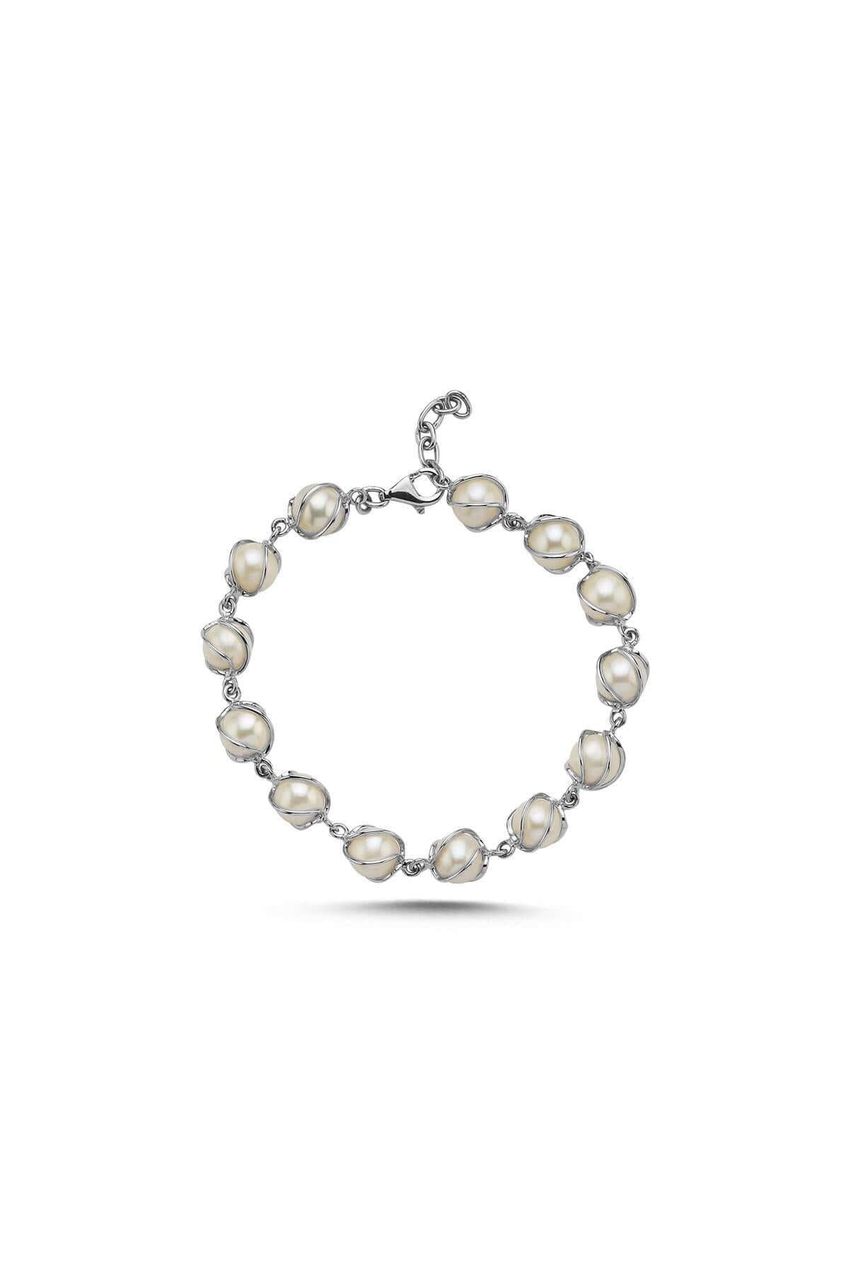 Kafesli Doğal İnci Bileklik | | Birinci1926