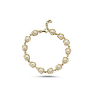 Kafesli Doğal İnci Bileklik | | Birinci1926