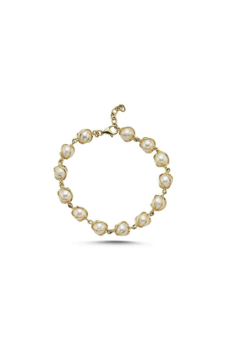 Kafesli Doğal İnci Bileklik | | Birinci1926