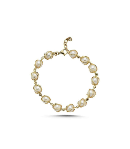 Kafesli Doğal İnci Bileklik | | Birinci1926