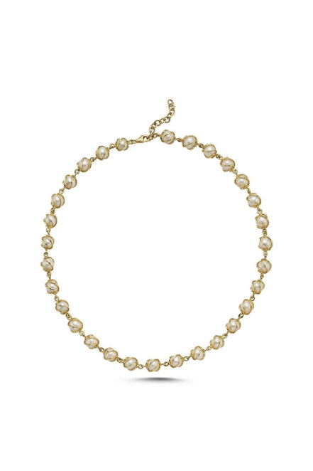 Kafesli Doğal İnci Kolye | | Birinci1926