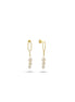 Rocking Fresh Water Natural Pearl Earring