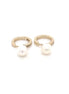 Fresh Water Natural Pearl Hoop Earring