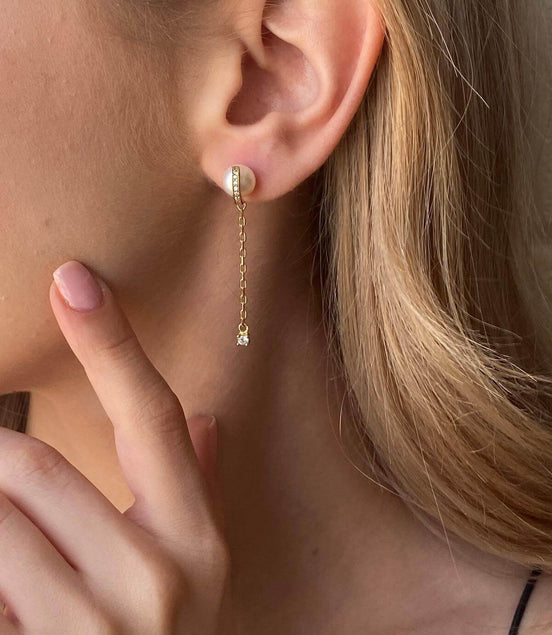 Fresh Water Natural Pearl Dangling Earring