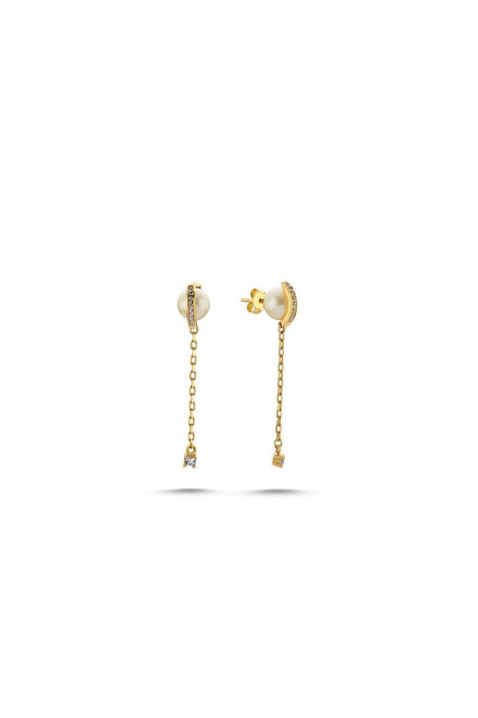 Fresh Water Natural Pearl Dangling Earring