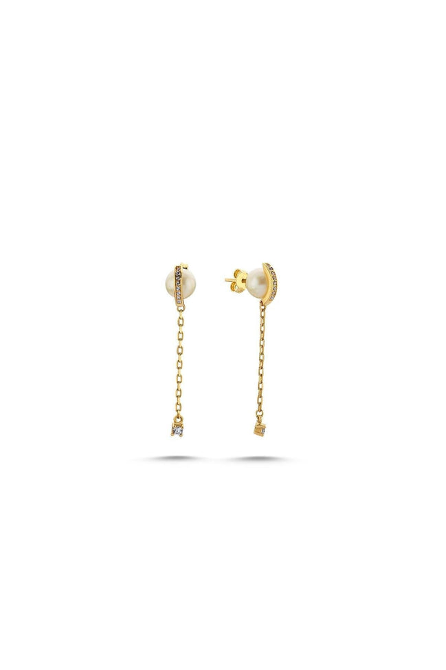 Fresh Water Natural Pearl Dangling Earring