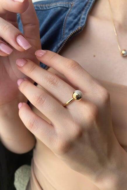 Fresh Water Natural Pearl Ring