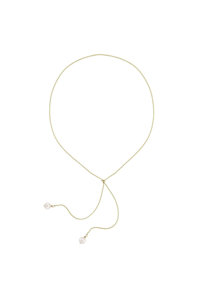 Asansör Zincirli Doğal İnci Kolye | | Birinci1926