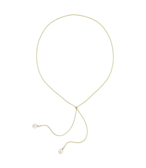 Asansör Zincirli Doğal İnci Kolye | | Birinci1926