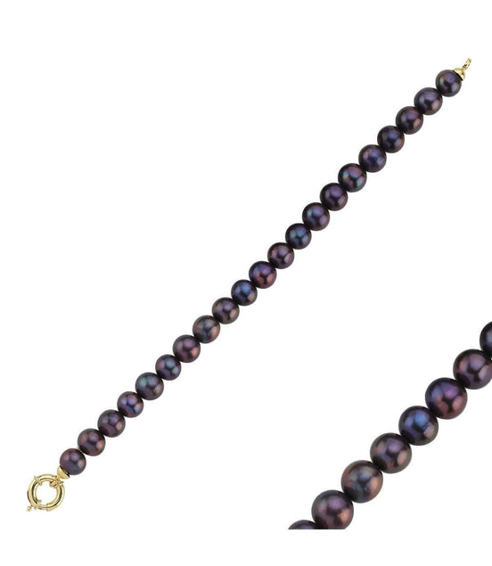 Doğal Siyah İnci Bileklik | | Birinci1926