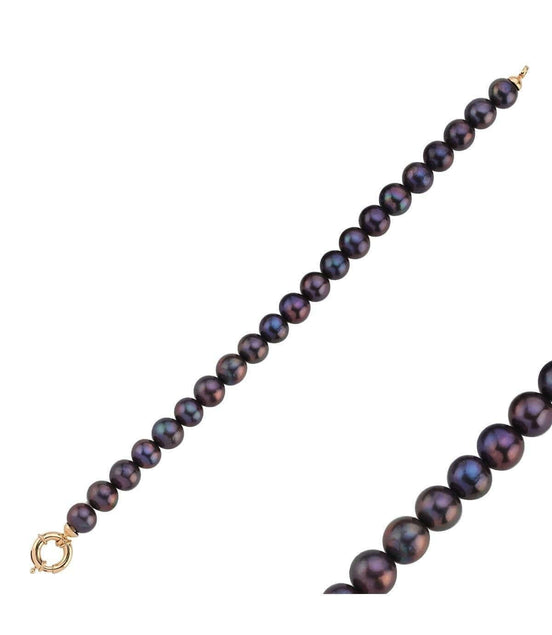 Doğal Siyah İnci Bileklik | | Birinci1926