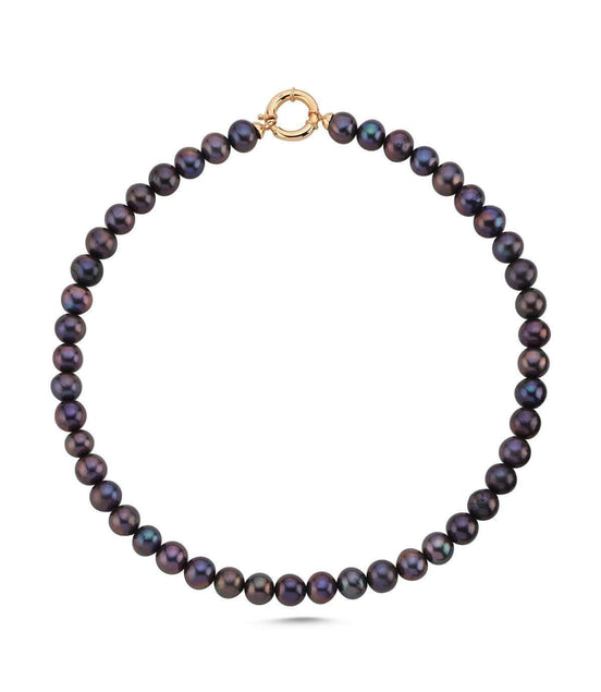 Doğal Siyah İnci Kolye | | Birinci1926