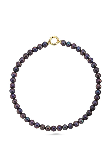 Doğal Siyah İnci Kolye | | Birinci1926