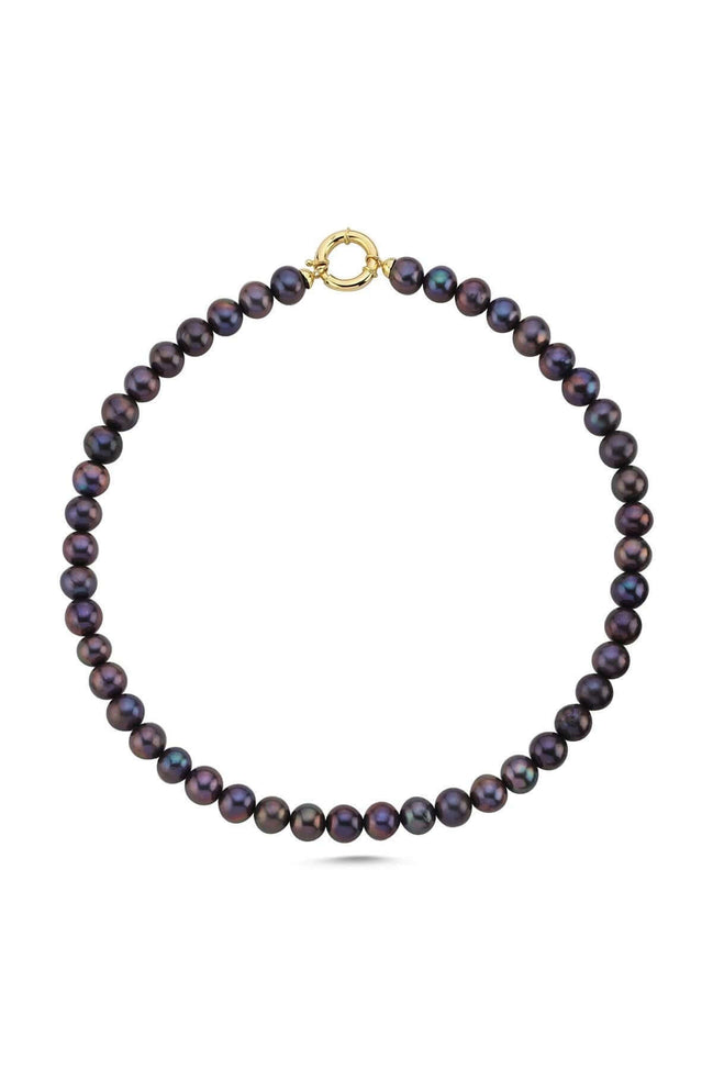 Doğal Siyah İnci Kolye | | Birinci1926