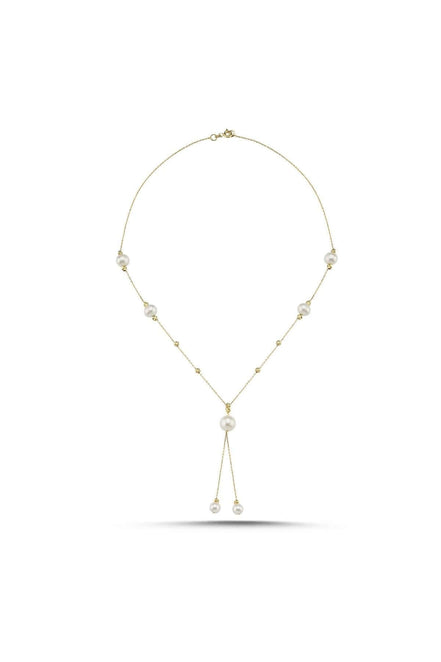 Dorikalı Sallantılı Doğal İnci Kolye | | Birinci1926