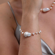 Baroque Natural Pearl Bracelet