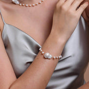 Baroque Natural Pearl Bracelet