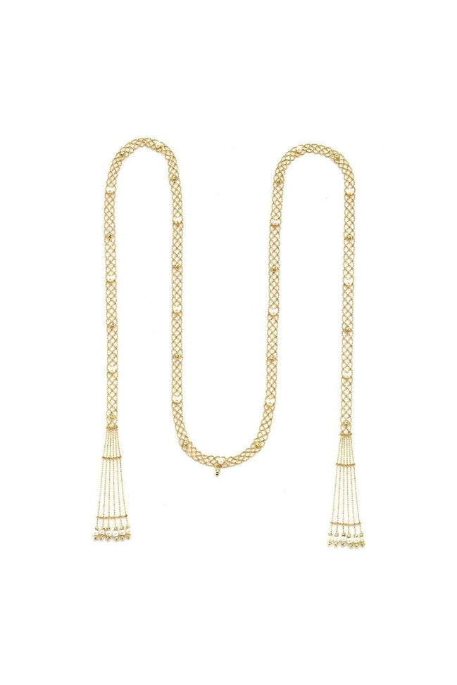 Dorica Toplu Natural Pearl Shawl