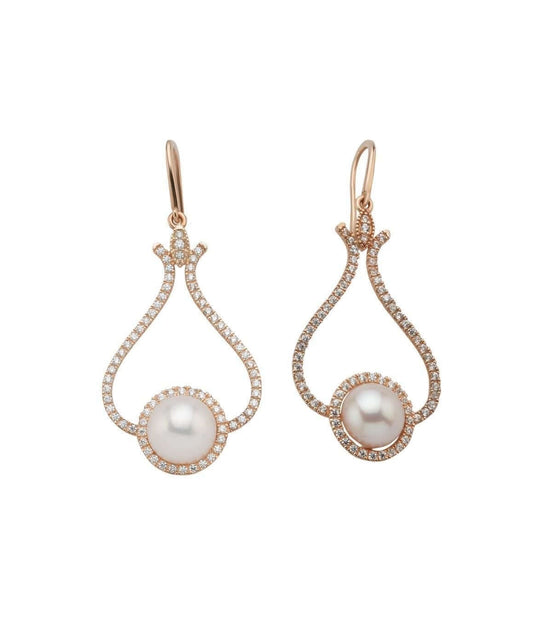 Lale Stone Natural Pearl Earring