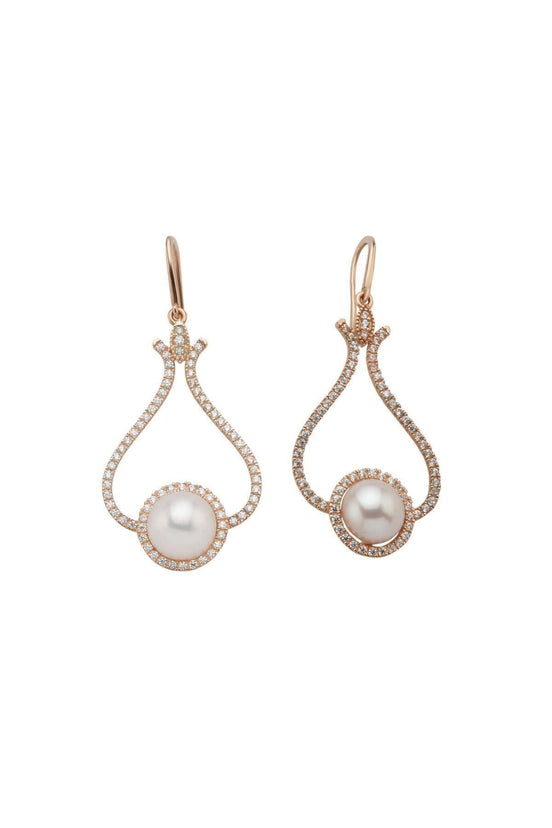 Lale Stone Natural Pearl Earring