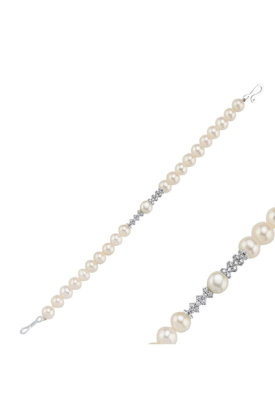 Stone Watercourse Natural Pearl Bracelet